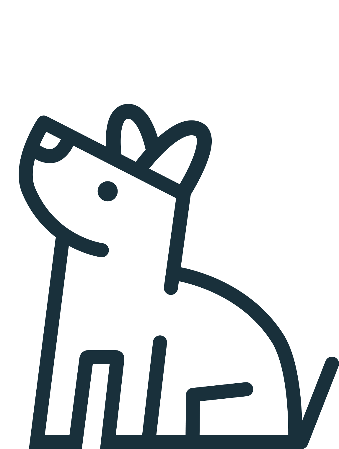 Exklusiv mit Hund Wilson